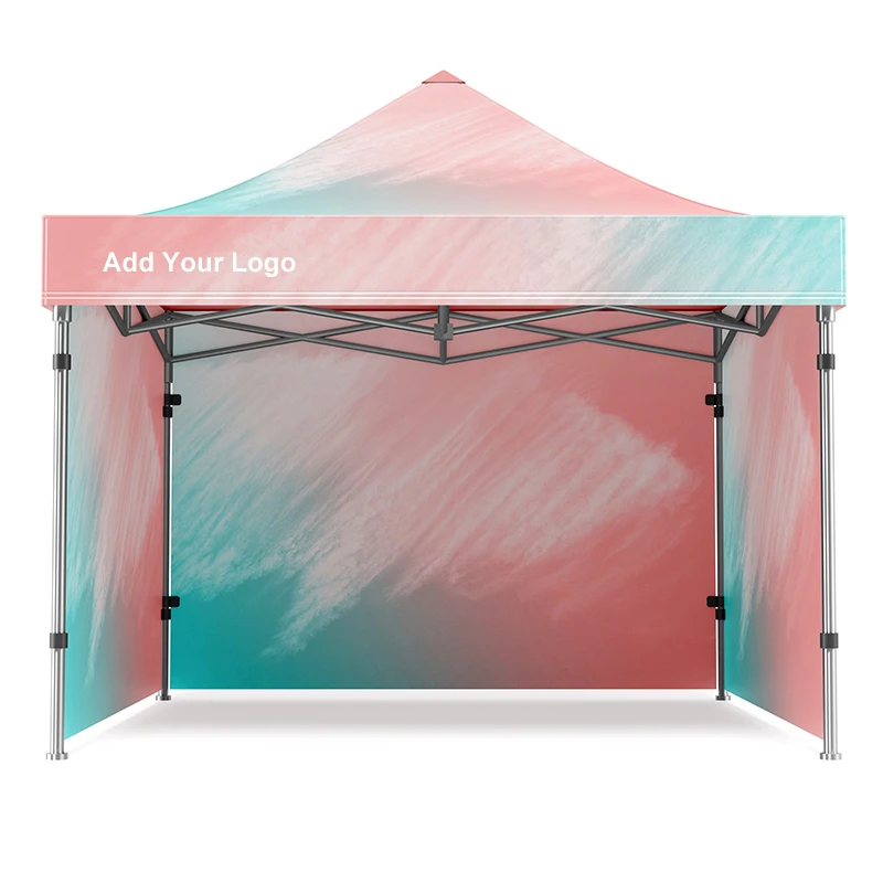 Goodluck custom logo 3x3 pink canopy tents food booth 10x10  pop up tent gazebo tents for sale