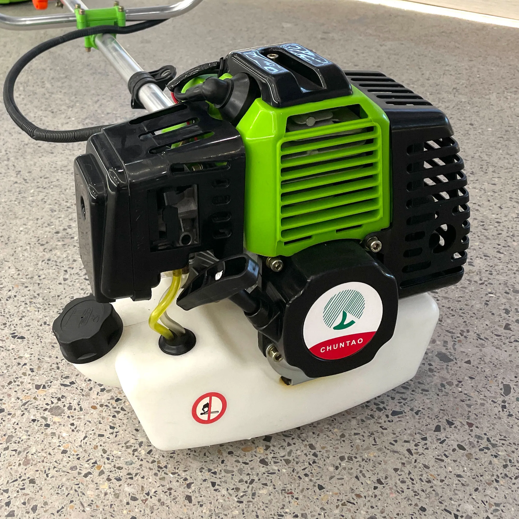 Gasoline 52CC Engine Petrol Brush Cutter Backpack Lawn Mower Grass Cutting Power String Trimmer