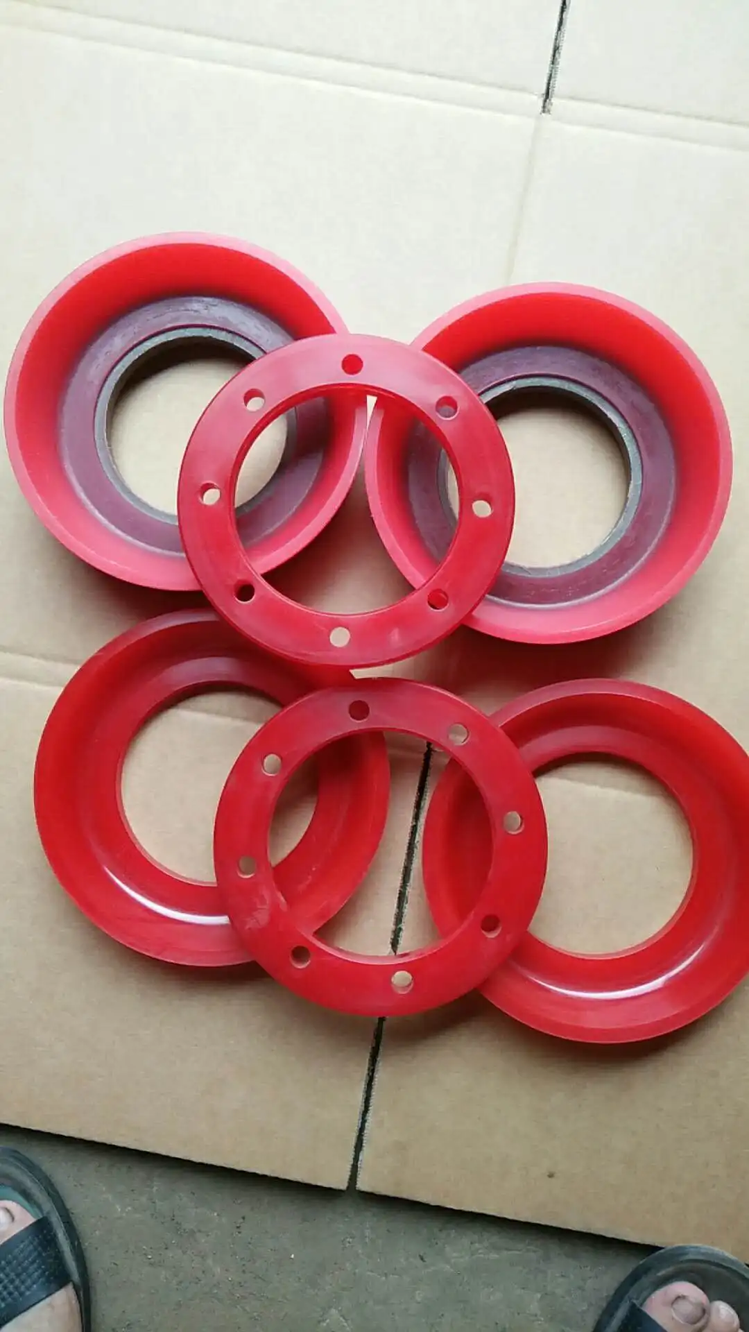 concrete pump integral and fission piston used for all kinds of concrete pump