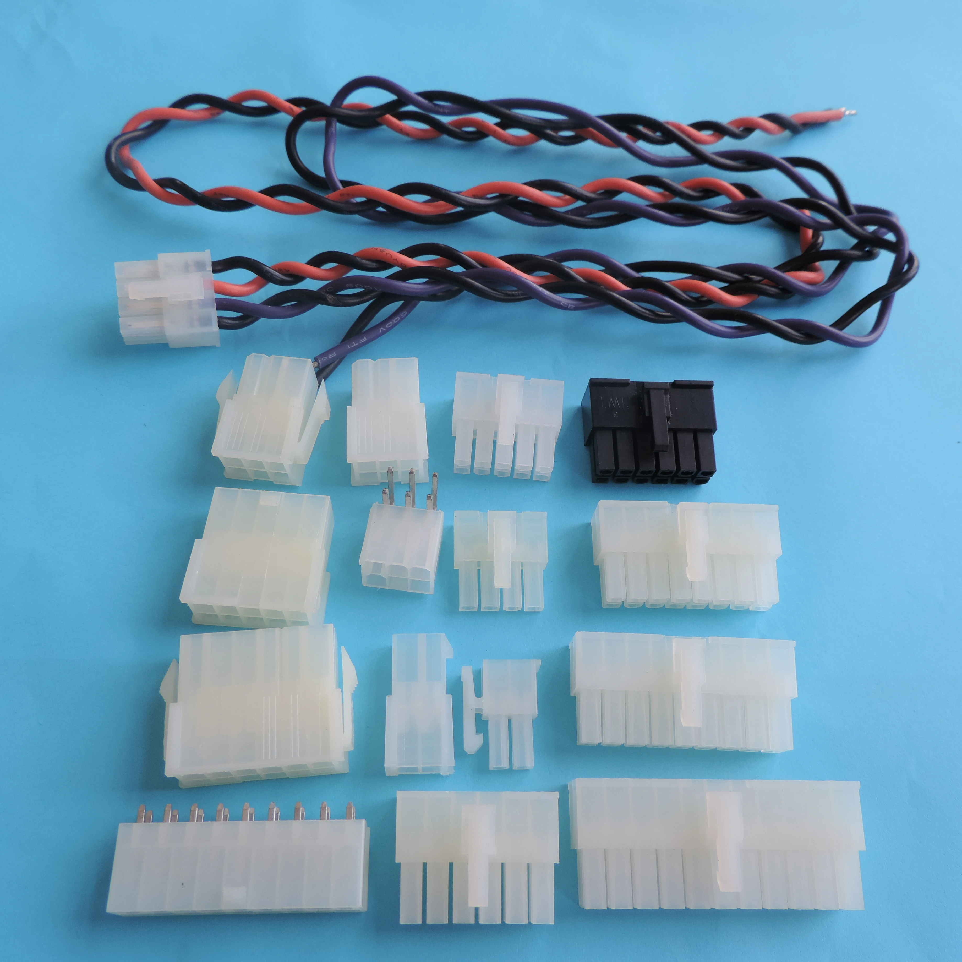 39-01-2080 dual housing 5557 Molex 8 pin 4.2mm pitch Mini-Fit wire harness connector 39012080 wiring harness manufacturer