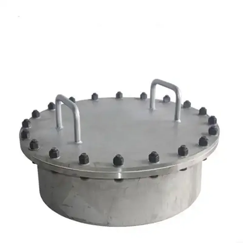 Customized Stainless Steel Carbon Steel Manhole Tank Cover For Tanker Trucks Sprinkler Trucks Bulk Cement Trucks