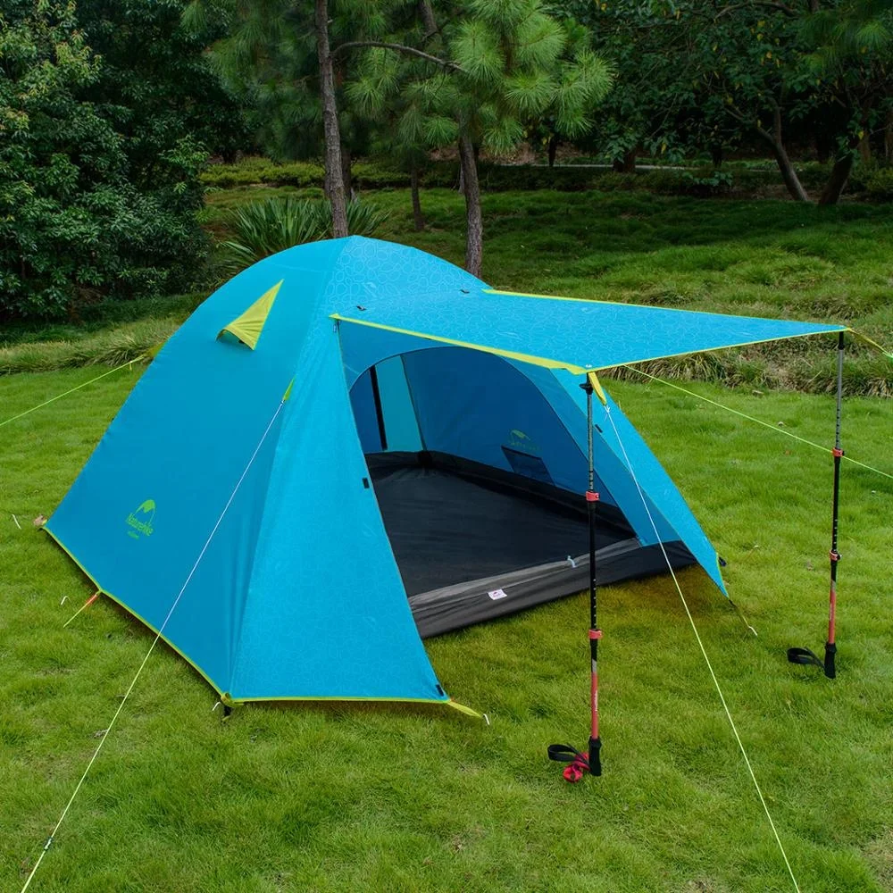 Naturehike P Series Classic Waterproof Rainproof UV Protection Outdoor Camping Tent for 2 person 4 man Tent