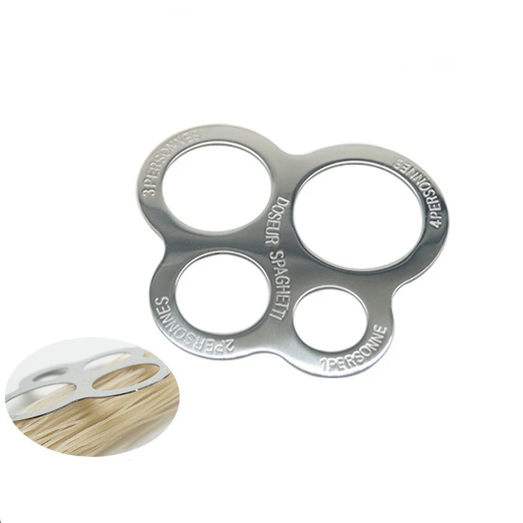 Latest hot selling best pasta ruler for kitchen use pasta macaroni measurer server Noodle Measure