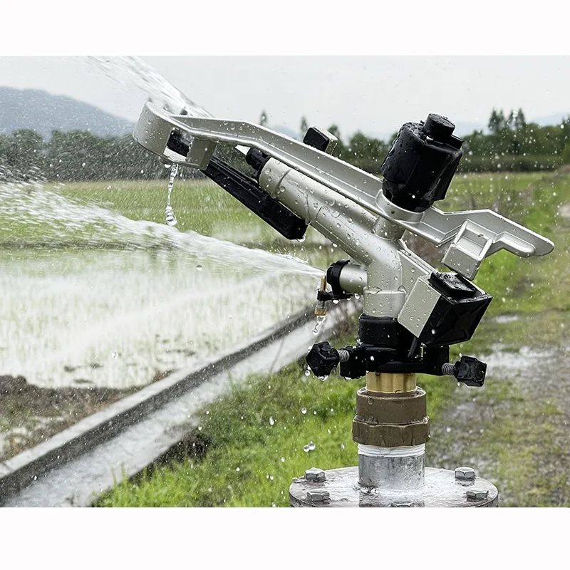 Wholesales High Qullity 1-1/2' Long Range Agricultural Irrigation Metal Big Gun Sprinkler in