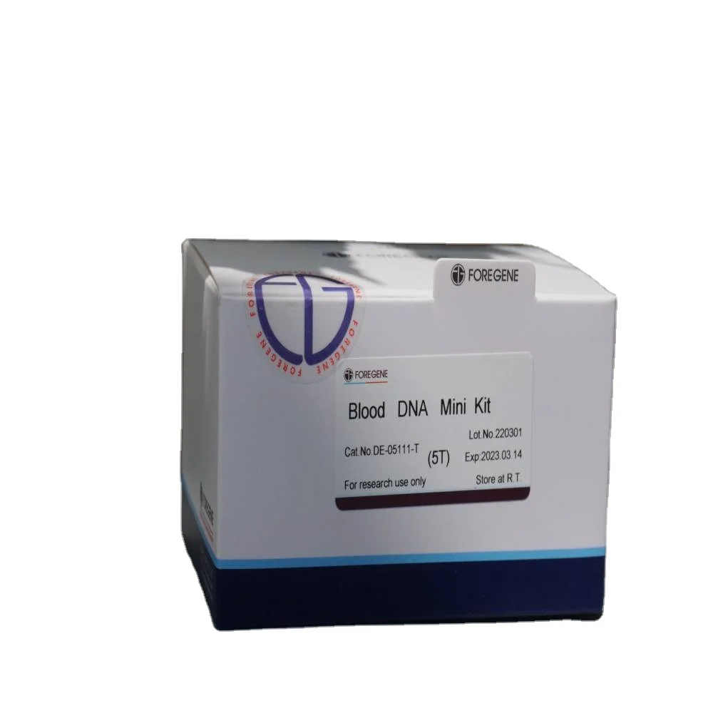 Blood DNA Mini kit China lab reagents fast and effective molecular biology reagents samples free of charge