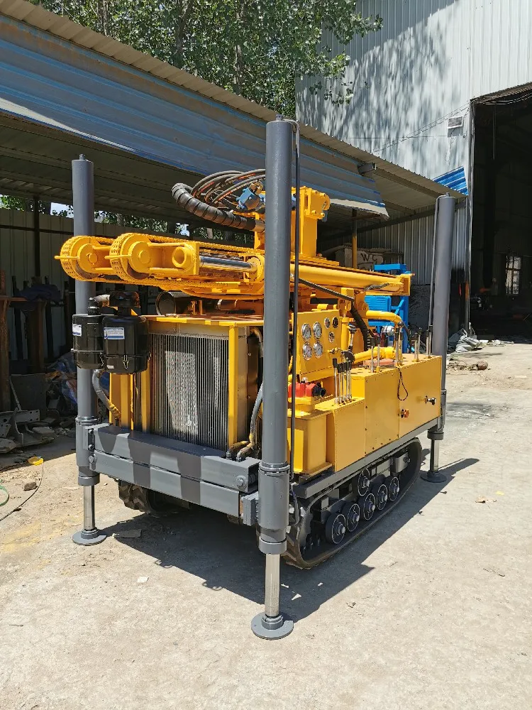 160m 180m 200m rock drill pneumatic drilling water well diesel powered drilling rig