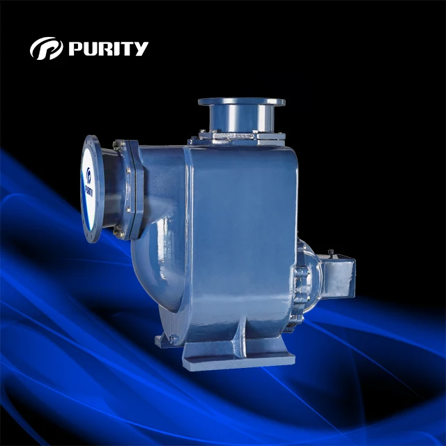 Purity 10 hp High Lift ZW Self Priming Non Clogging Sewage Pump For Wastewater
