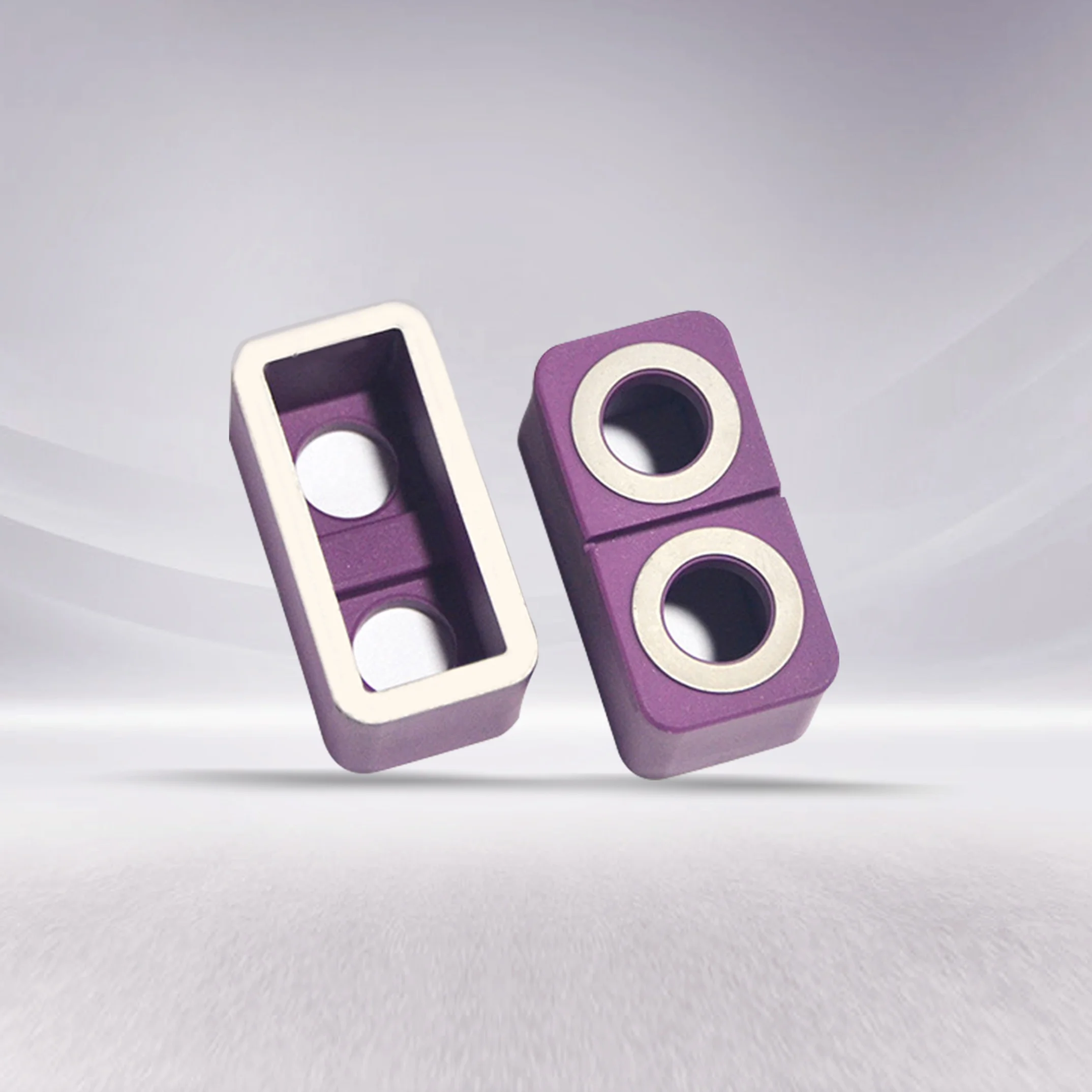 Customized Advanced Industrial Metalized Alumina Cases with High Precision