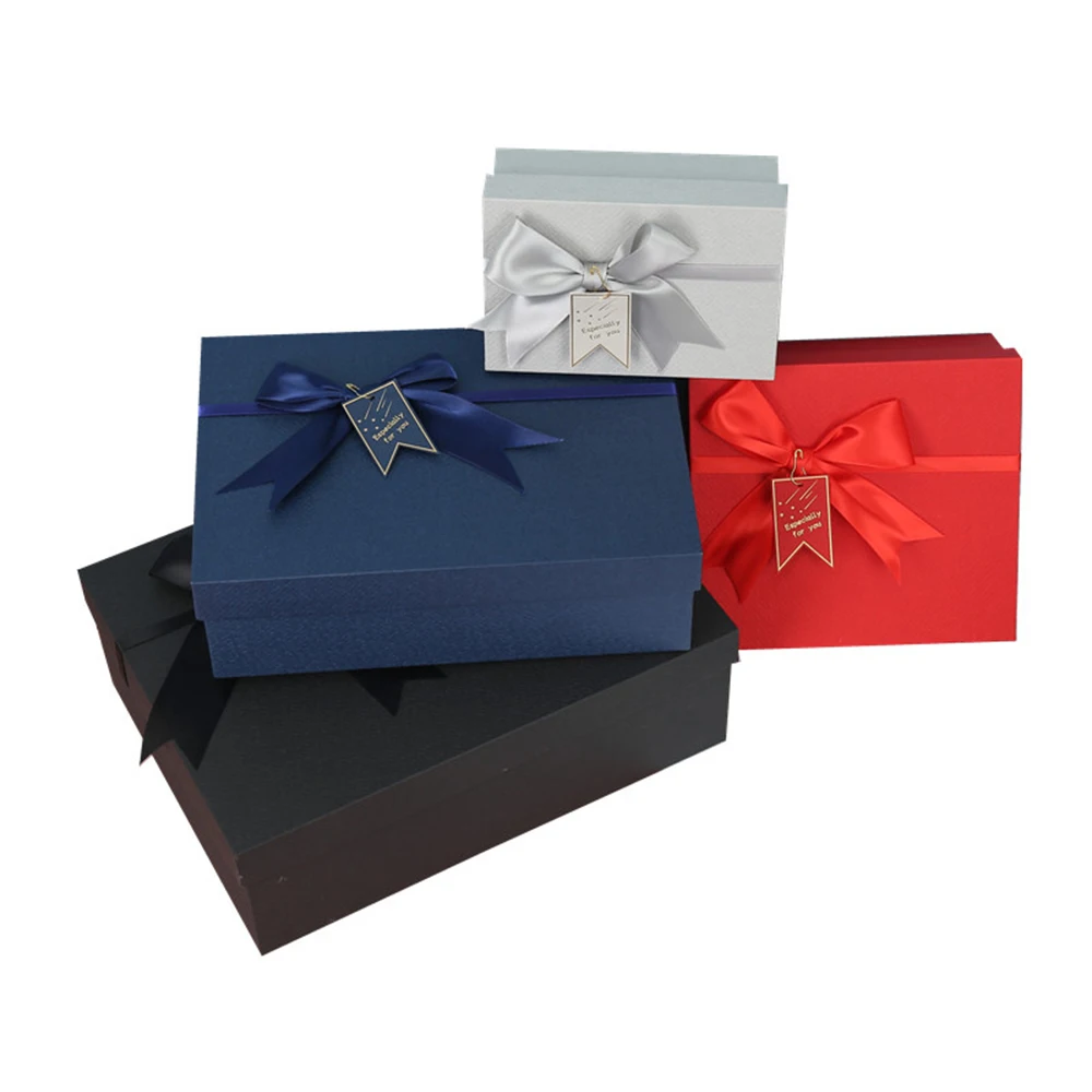 Black Custom Logo Foldable Magnetic Premium Luxury Recyclable Rigid Cardboard Paper Packaging Clothing Box Flip Top Gift Boxes