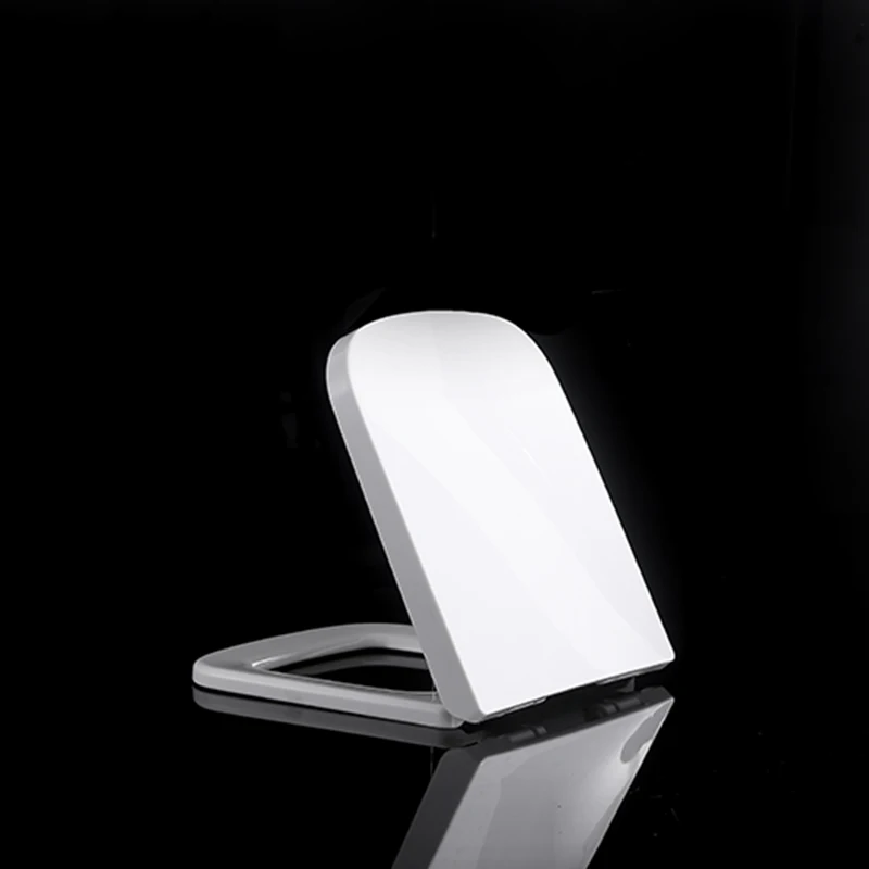 Europe lid cover for toilet square new design wc soft close seat cover quick release hinge wc seats