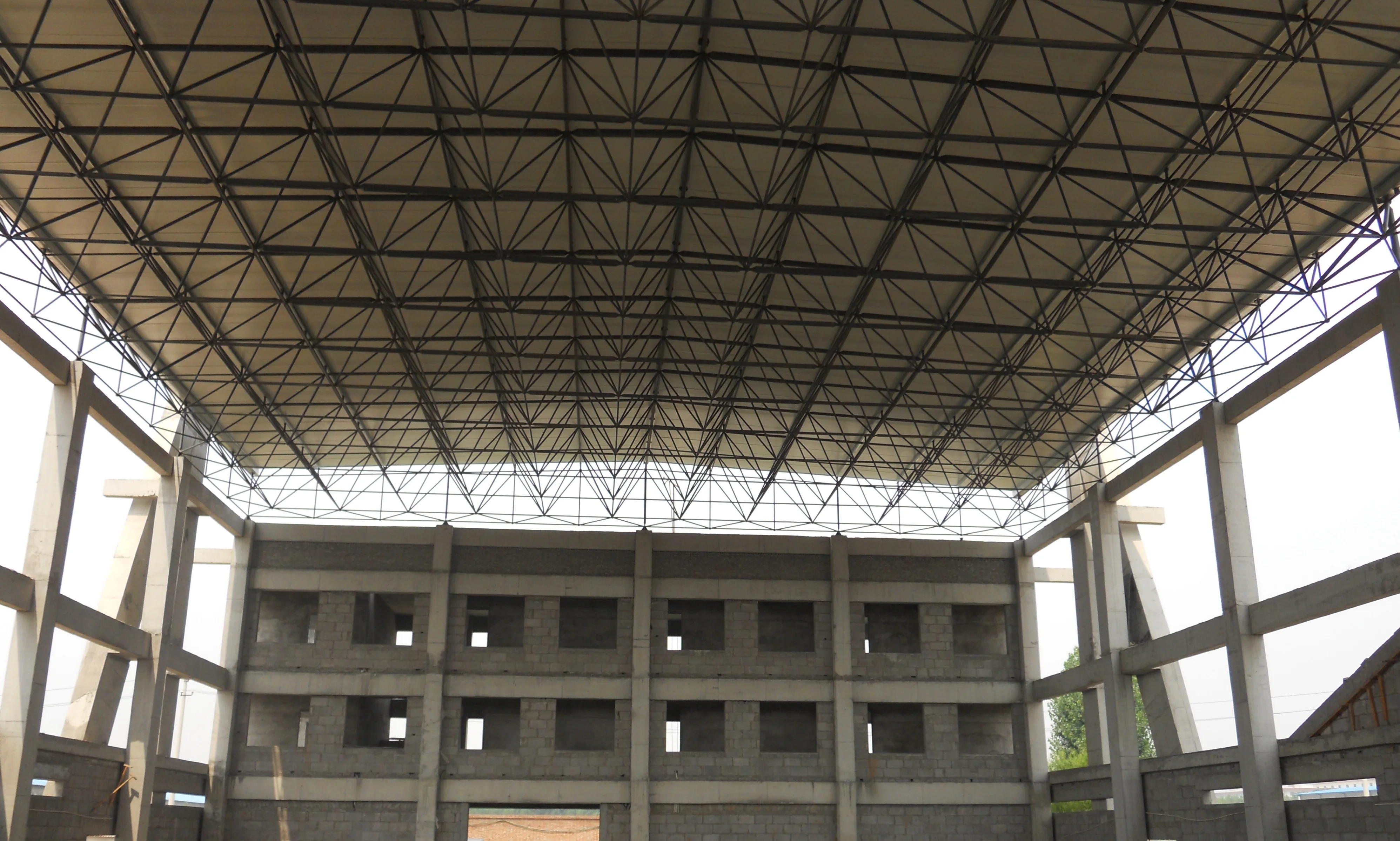 prefabricated steel structure Industrial Warehouse or workshop