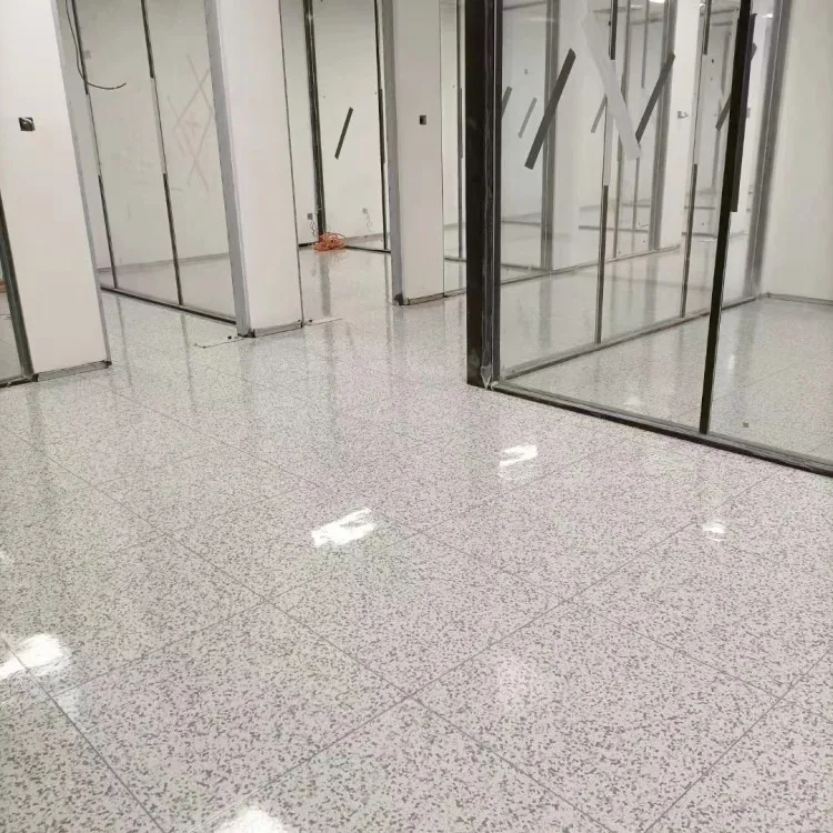 ESD Tile Anti static data center raised perforated flooring access flooring system for clean room