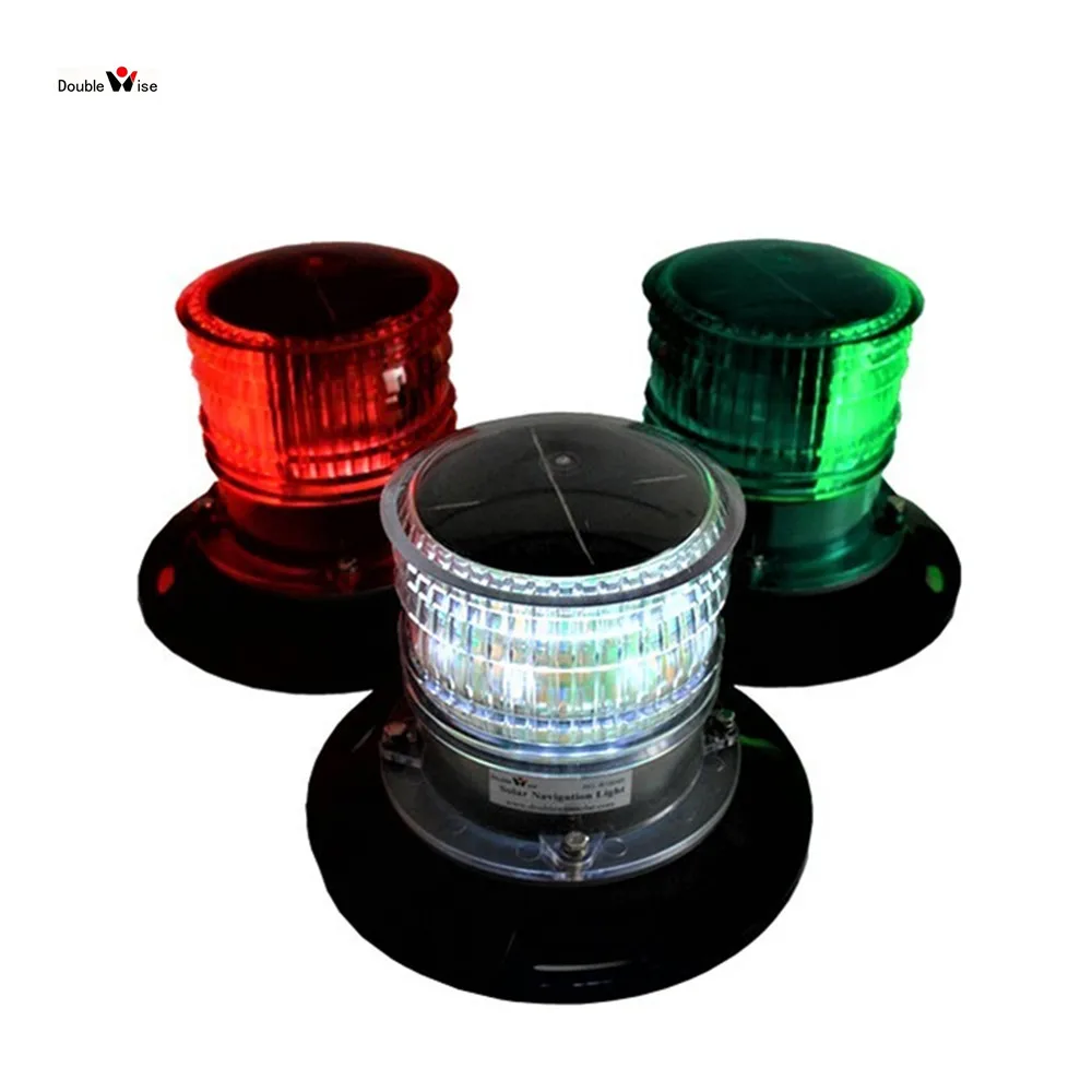 3NM Marine LED Signal Solar Boat Navigation Light for Barge Tug at Low Price