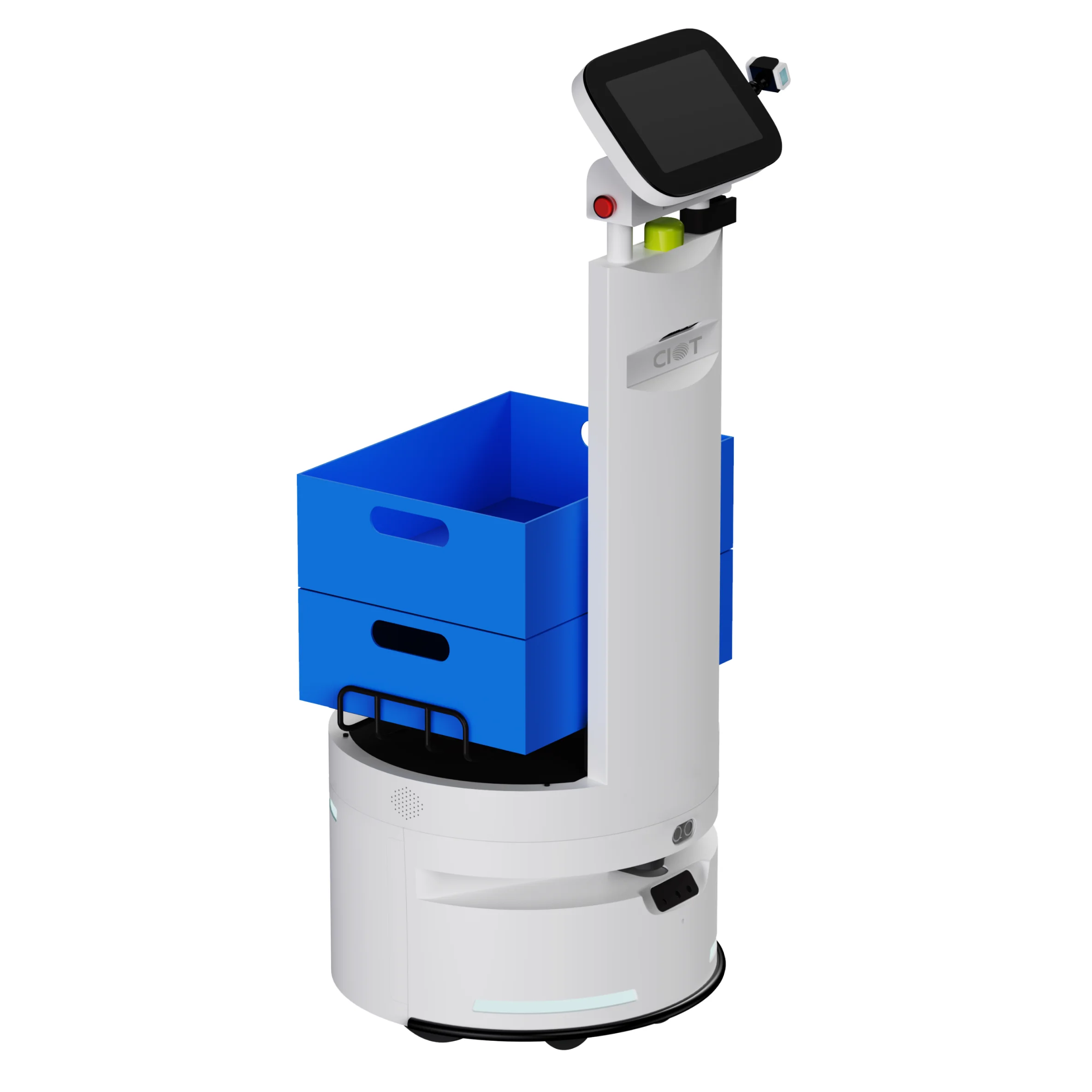 CIOT Factory Delivery Carrying Robot Platform lidar AMR Robot chassis Workshop Delivery Robot