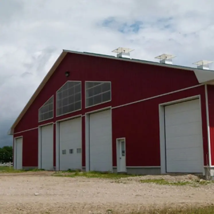 Cheap Custom Prefabricated Prefab Assemble Steel Poultry Barns House Shed For Sale