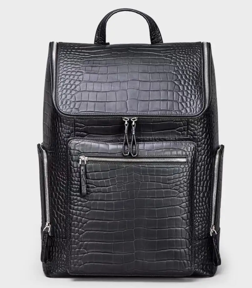 2022 New PU leather Fashion Backpack For Boys  mens designer leather backpacksk Luxury Designer Back Pack