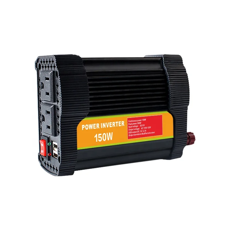 modified sine wave Mini Portable Car Power Inverter DC to AC 150W 12v 220v power inverter for the car inverter price
