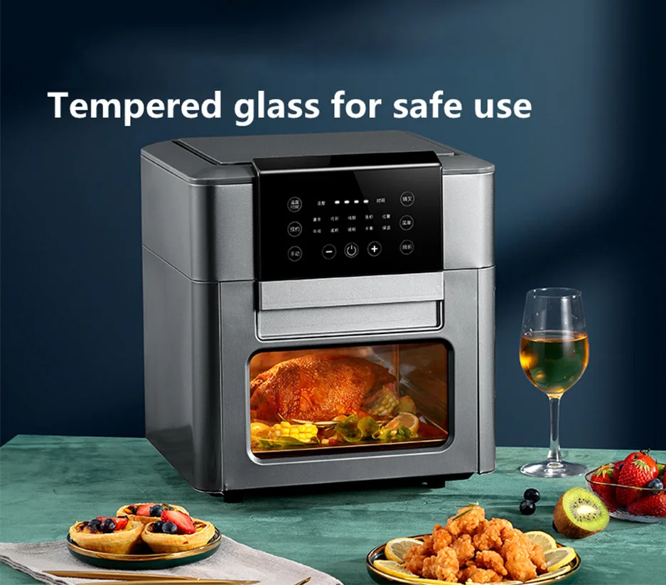 Household 6L large capacity electric oven multi function air fryer microwave oven The oven