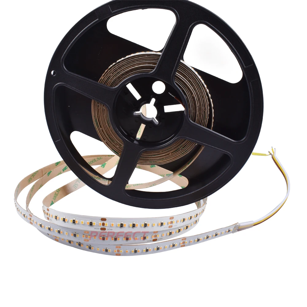 High CRI 97 SMD 2216 tunable white led strip 1800K to 6500K CCT Adjustable LED Strip Light