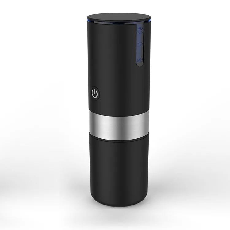 Custom Portable Mini capsule Bean To Cup Coffee Maker Machine Automatic Grinder Electric USB Milk Frother Foam Maker