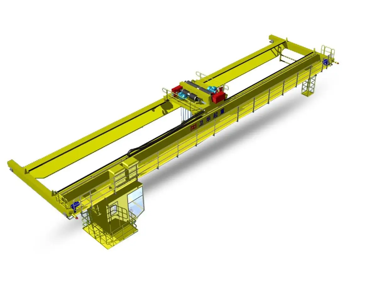 Magnet Bridge Crane with Electromagnetic Carrier Beam in Vertical