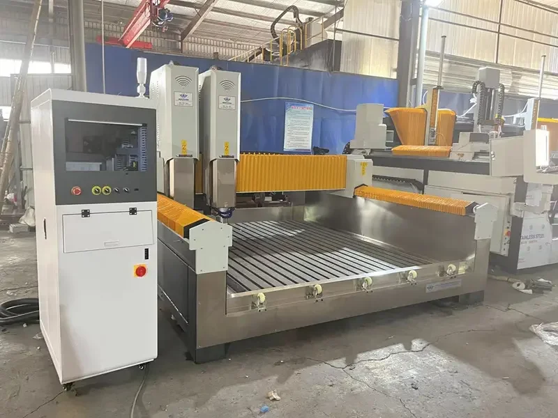 5x10 CNC marble carving machine 1530 1325 stone cnc router granite tombstone engraving machine