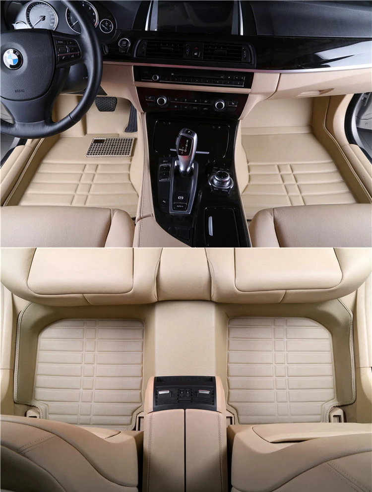 Waterproof Leather Foot Mat Car For Opel Zafira