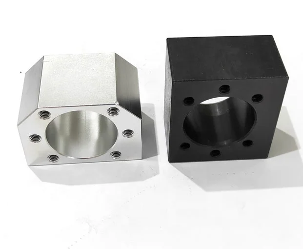 KETE MGS NH Series heavy hardness Ball Screw Bracket Nut Holder For Lead Screw