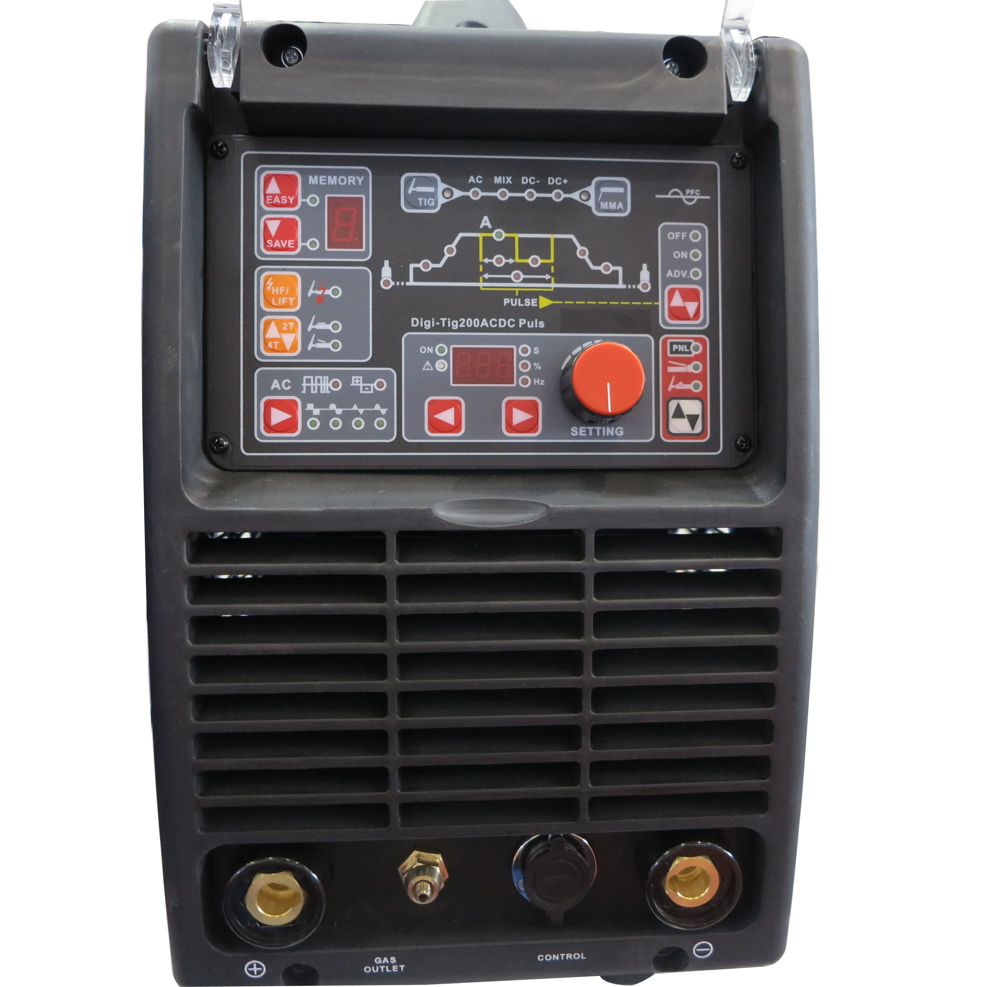 Dual Voltage IGBT Pulse AC/DC TIG Welding Machine Aluminum Welding Machine