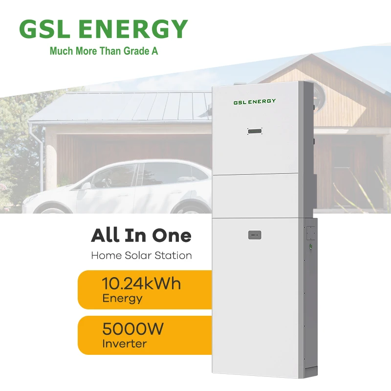 GSL Energy 5KW 10KW Home Energy Storage System with CAN Communication Port 48V 200AH Lithium Battery Inverter Rack-Mounted