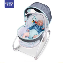 2020 newest multifunctional baby rocker electric with music and dolls baby bouncer rocker