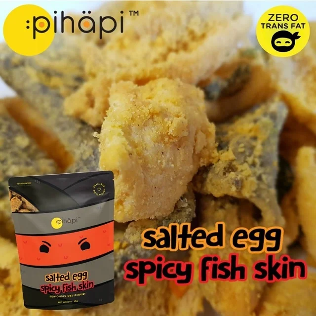 Закуски из рыбной кожи Pihapi