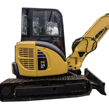 Japanese Used mini excavators Komatsu PC35 earth moving machinery second hand hydraulic excavator Komatsu 35 excavators for sale