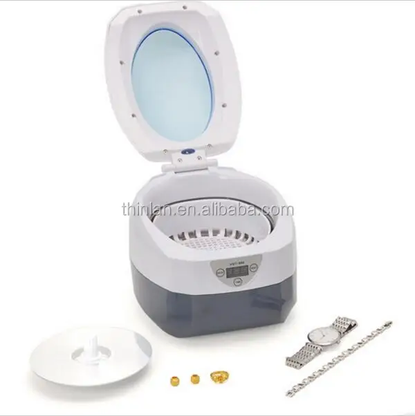 750ml VGT-1000 Digital Display Ultrasonic Cleaner Timer Cleaning Machine Bath For Jewelry Watch Glasses