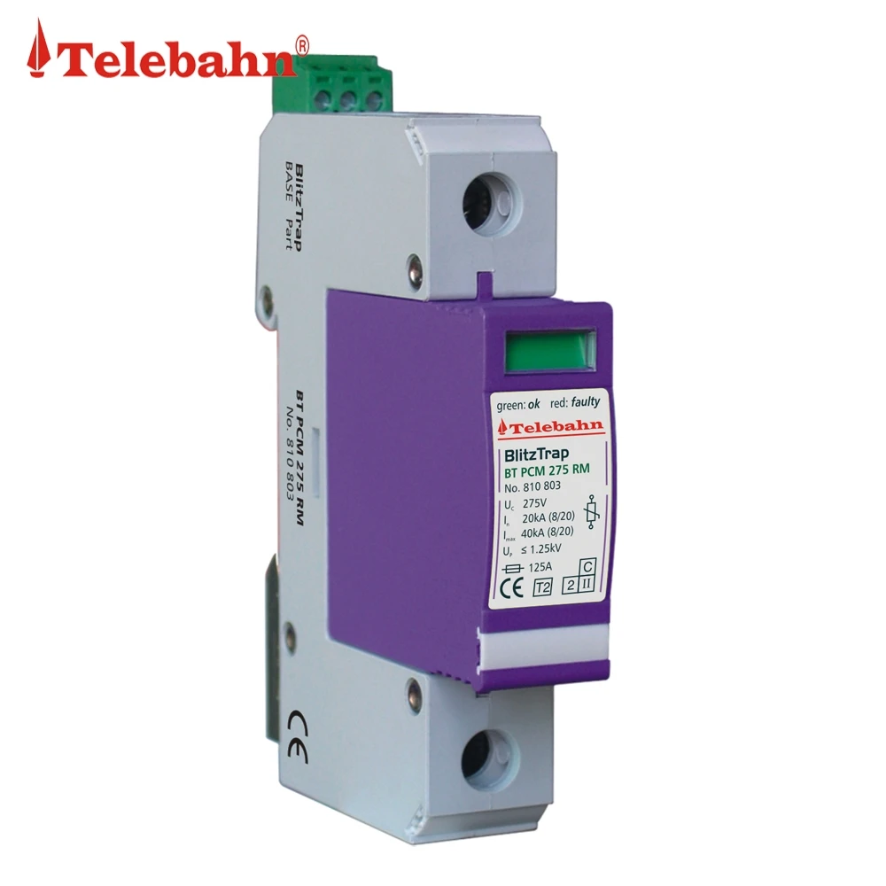 Telebahn серии МТ Класс энергопотребления 3 фазы от перенапряжения переменного