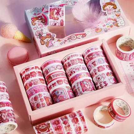 Wholesale Washi Tape Manufacturer Custom Print Colored Decoration Adhesive Paper Masking Customized Washi Tape