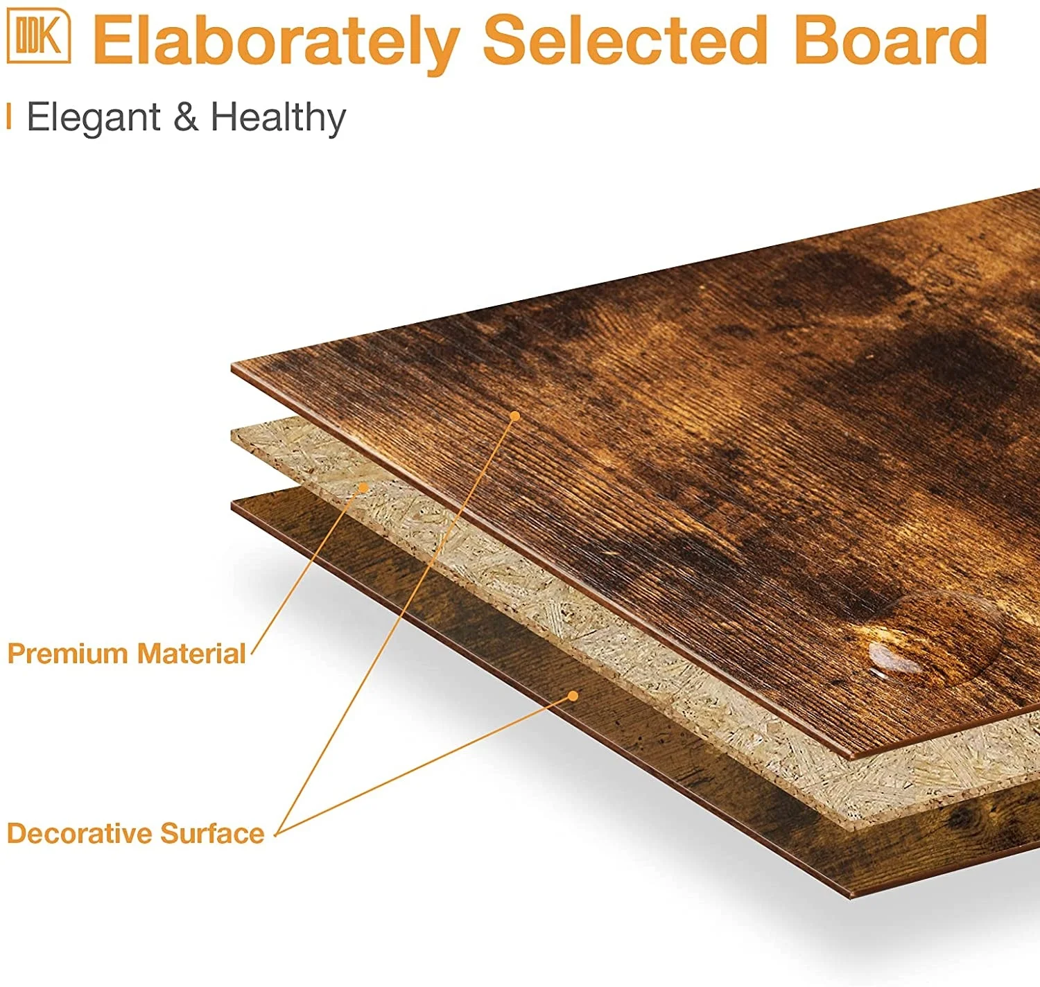 Rustic Brown Free Standing Tree Bookshelf Utility Organizer with Drawer Retro Wood Storage Rack