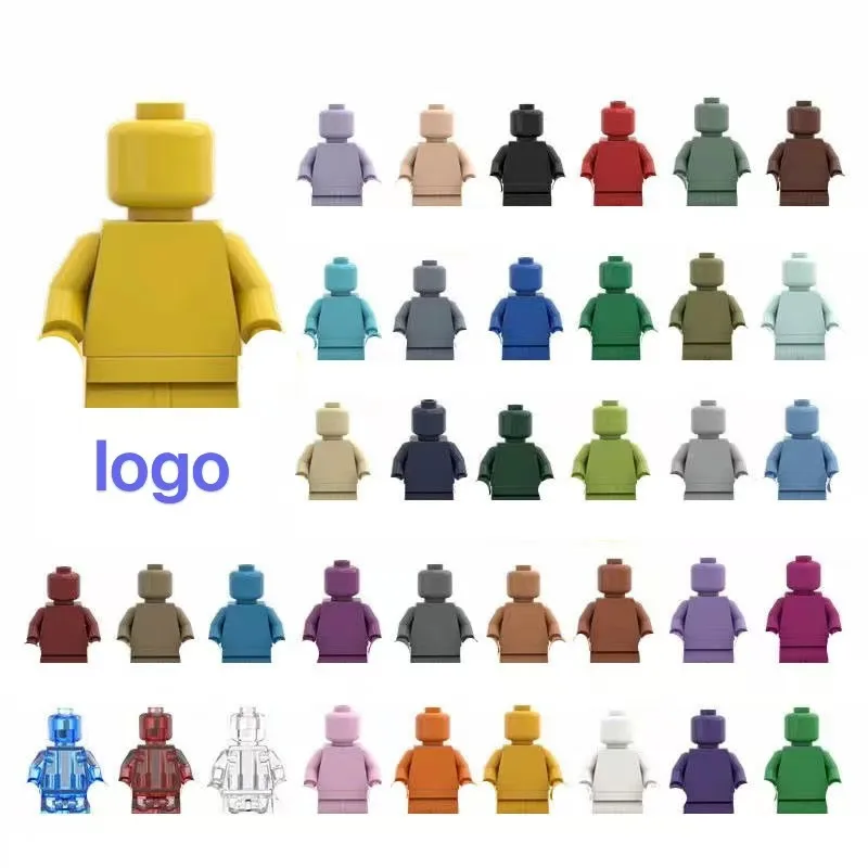 Mini Plastic Building Block Figures Custom Action Figure Toys With Character Mini Building Block Dolls Set of Building Block Toy