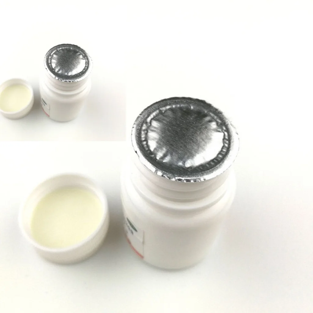 Customized logo and size Electromagnetic induction sealing cosmetics glass and plastic bottle aluminum foil liner for lubricant