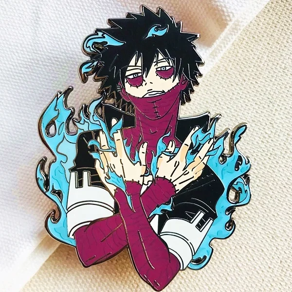 Эмалированные булавки от поставщика из Китая, металлические булавки в стиле аниме, фэнтези, жесткие эмалированные булавки для лацканов, аниме