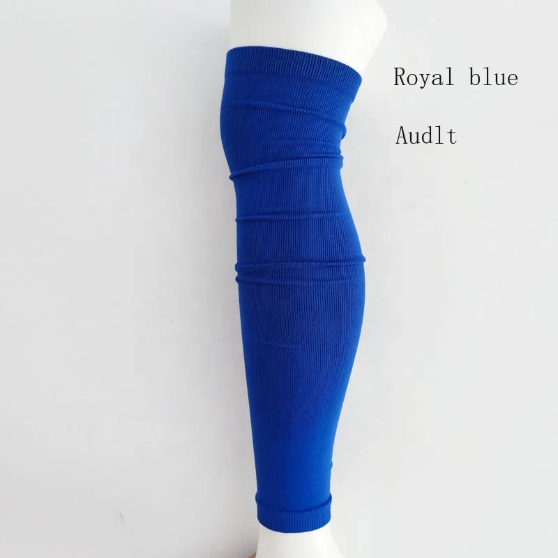 Best Sellers Custom Logo High Quality Leg Sleeves Sports Compression Adult Football Socks Youth Footless Socks
