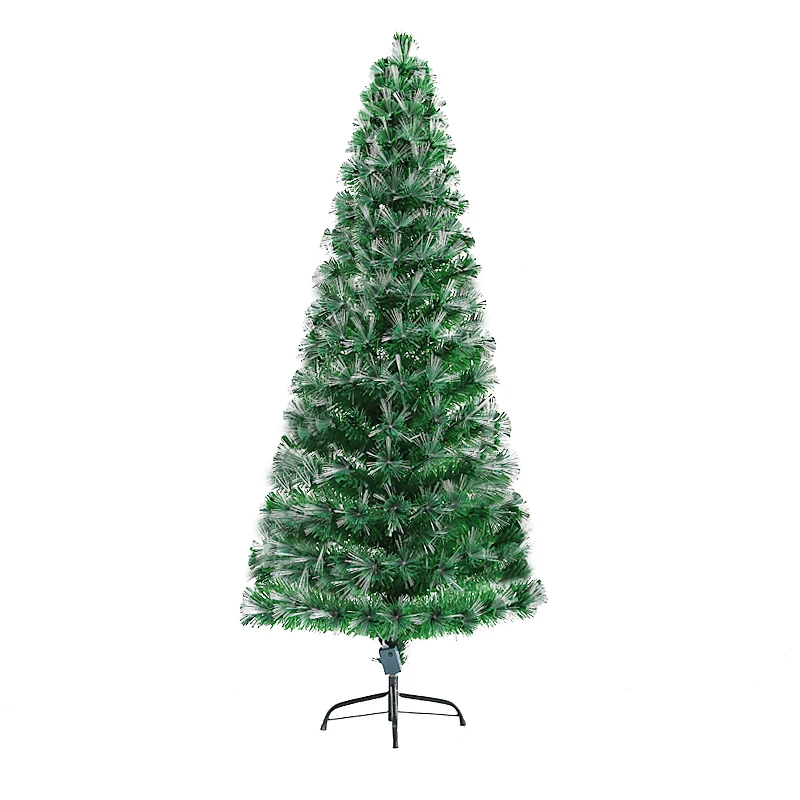 Customizable Height New Design New Style Pre lit Optic Fiber Christmas Tree Artificial Led Laser Christmas Tree
