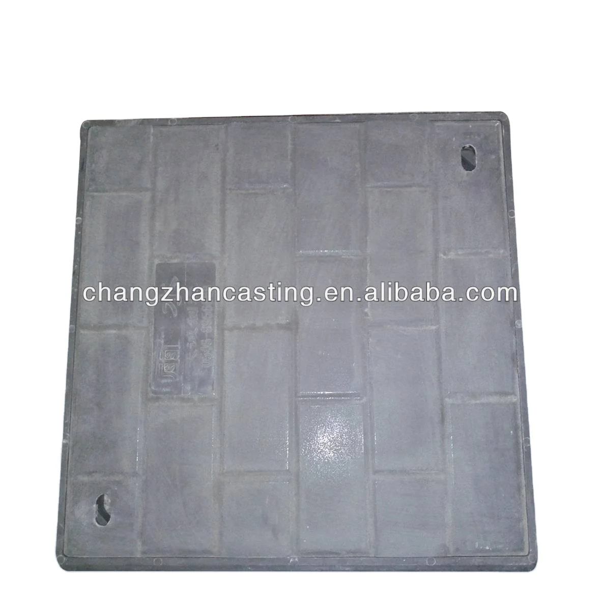 Plastic or polymer manhole cover