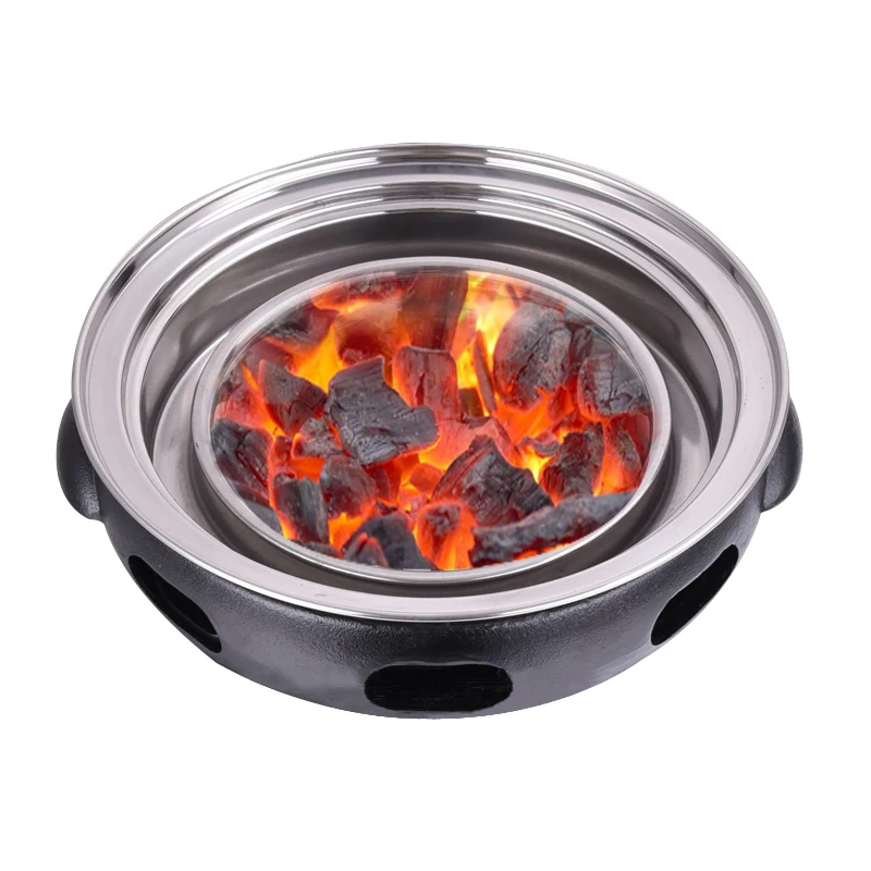 Корейская Бездымная антипригарная круглая портативная антипригарная печь для барбекю в помещении аксессуары для гриля Teppanyaki
