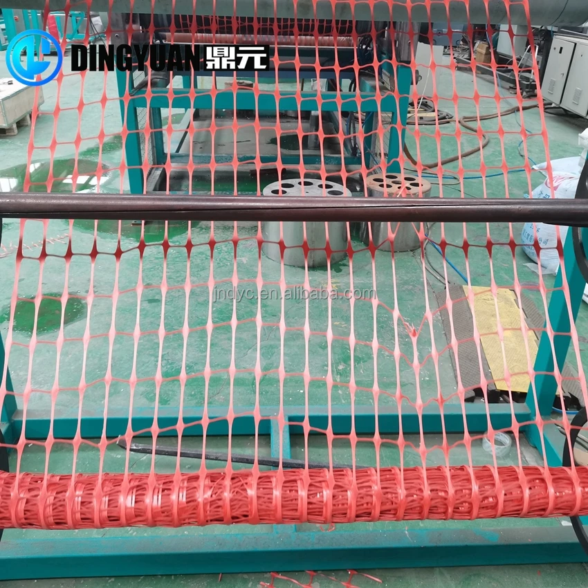 Factory Plastic safety fence machine warning mesh machine Garden Netting Plastic extruder