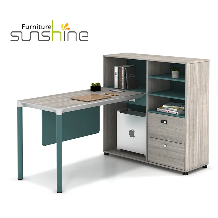 Executive Open Work Station Seat Steel Thickness Persons Workstation Aluminium Frame Stand Shelf Drawers Storage Tidy Partition