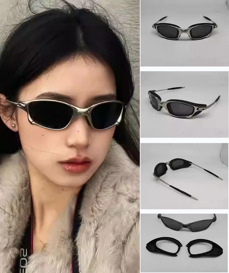 Top Quality silicone Replacement Frame Pads Windshield Rubber Piece for Juliet X Metal Sunglasses