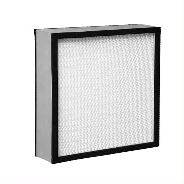 Настроенный фильтр Hepa H13 H14 для воздухоочистителя Hvac панель сложенный
