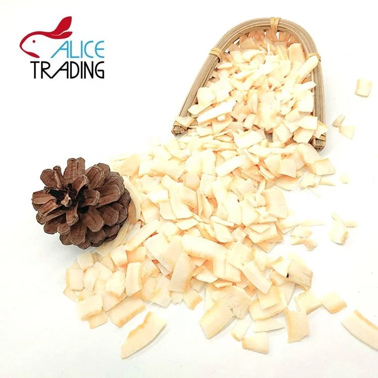 China Crispy Coconut Chip Snacks Roasted 100% Natural Dried Coconut chips