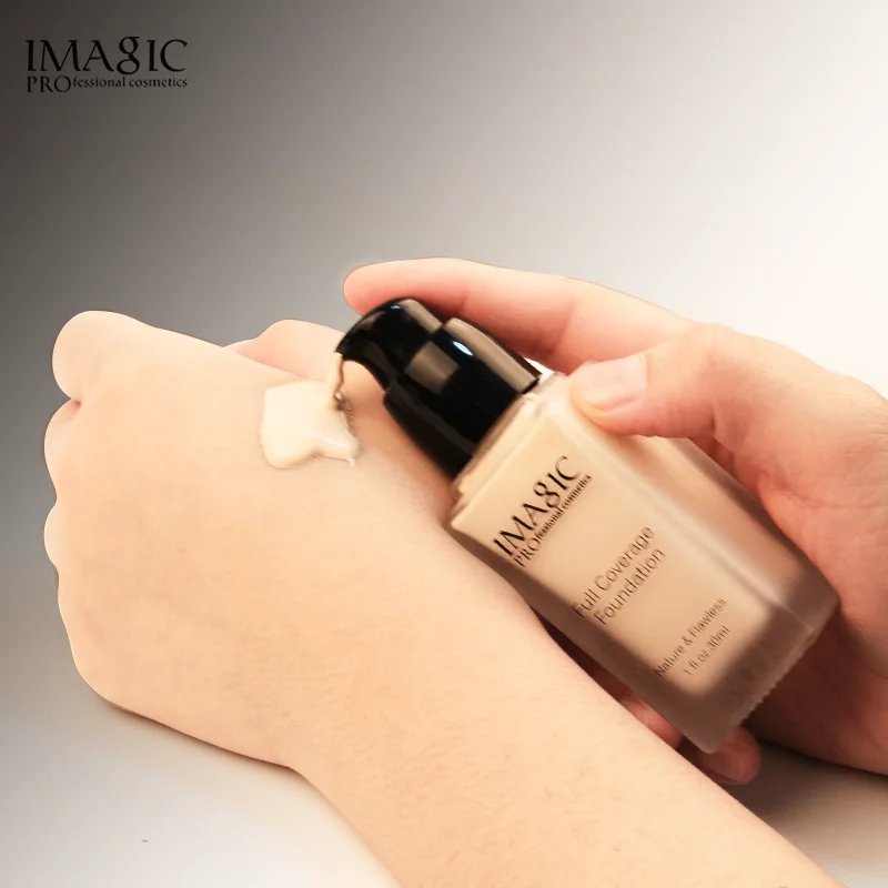 IMAGIC Newly High End Makeup Light Style Liquid Foundation For Face With 5 Colors Option